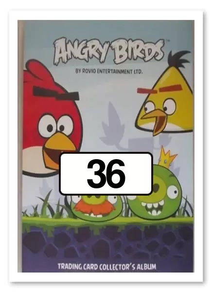 Angry Birds - Trading Cards - Emax 2012 - Carte n°36