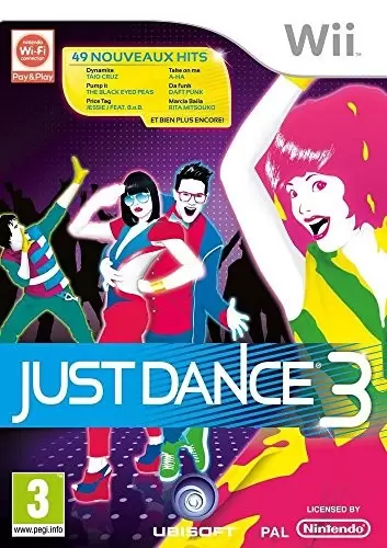 Nintendo Wii Games - Just Dance 3