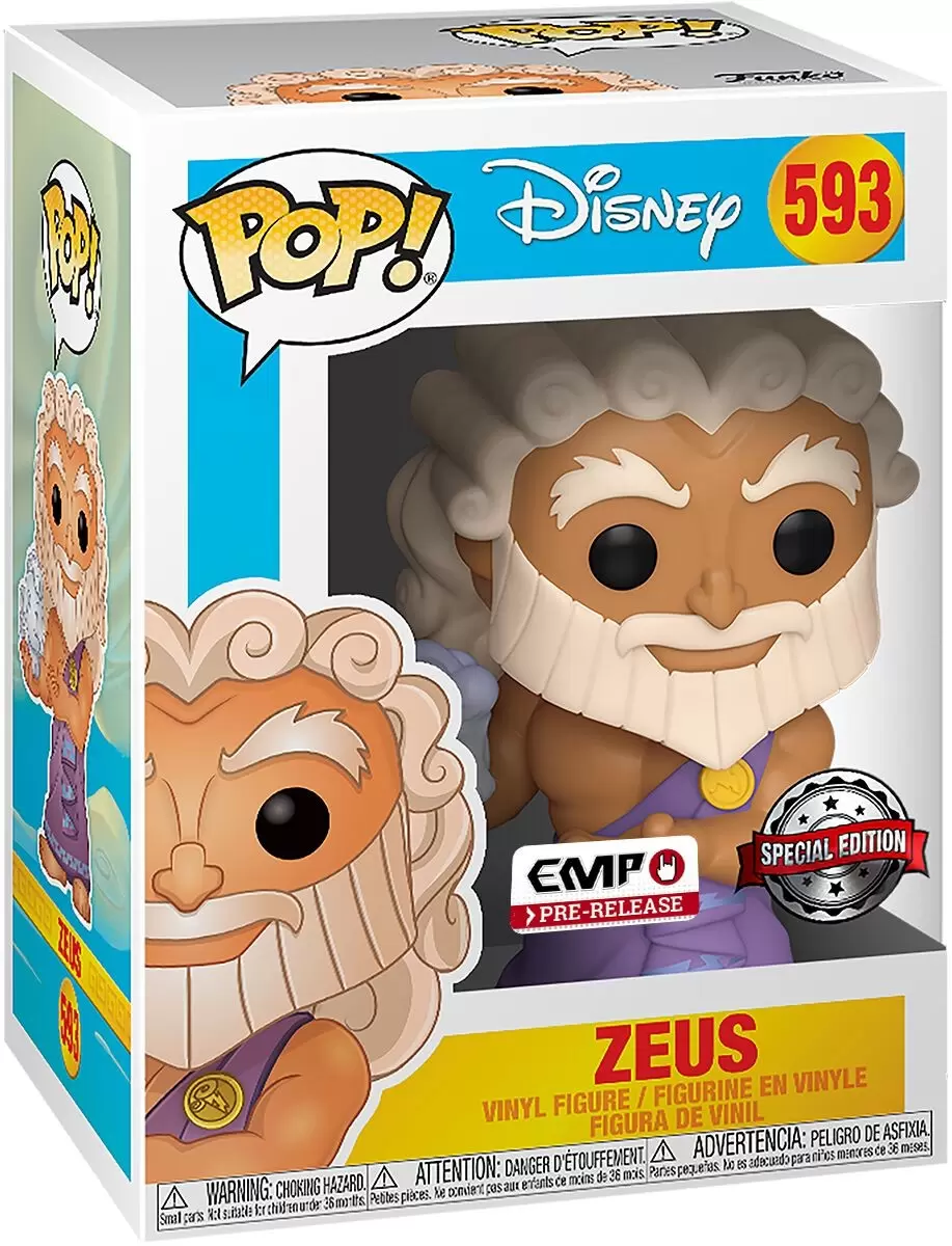 Hercules - Zeus - POP! Disney action figure 593