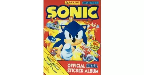 Sticker Album - Sonic - 1994