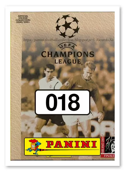 Champions League 2000-2001 Finale - Dennis Bergkamp - Arsenal FC