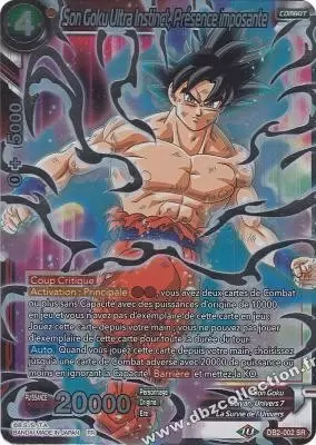 Divine Multiverse [DB2] - Son Goku Ultra Instinct, Présence imposante