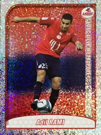 Foot 2010 - Championnat de France de L1 et L2 - Adil Rami (Top joueur) - LOSC Lille Metropole
