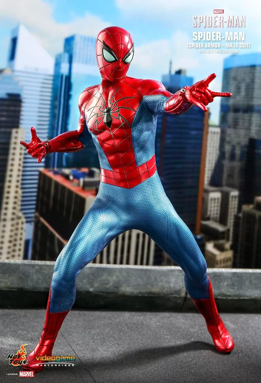 Video Game MasterPiece (VGM) - Spider-Man (Spider Armor - MK IV Suit) - Marvel\'s Spider-Man