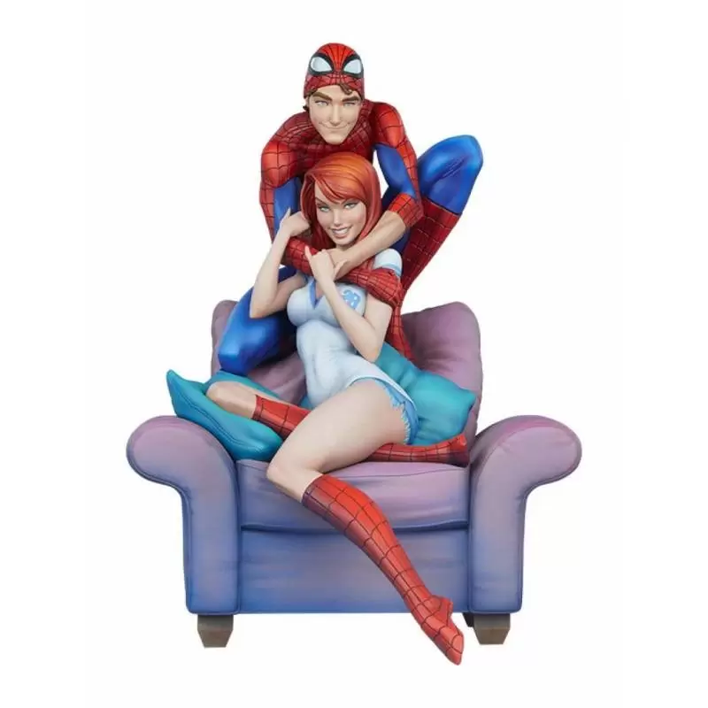 Sideshow - Spider-Man & Mary Jane - J Scott Campbell