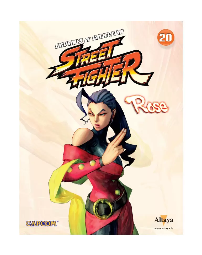 Figurines Street Fighter - Rose