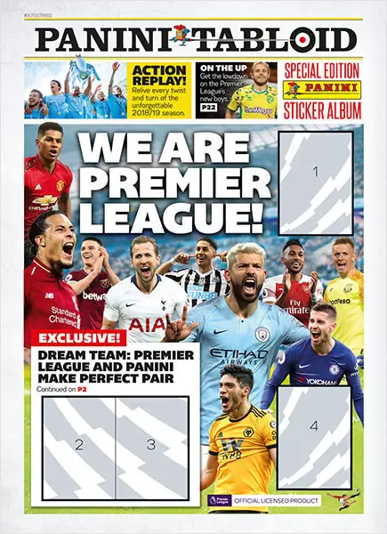 Panini Tabloid Premier League - Album