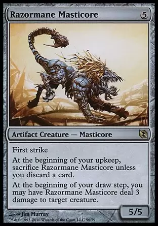 Duel Deck : Elspeth vs. Tezzeret - Masticore à crinière tranchante