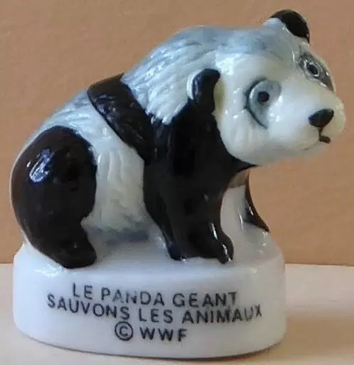 Fève en porcelaine Panda