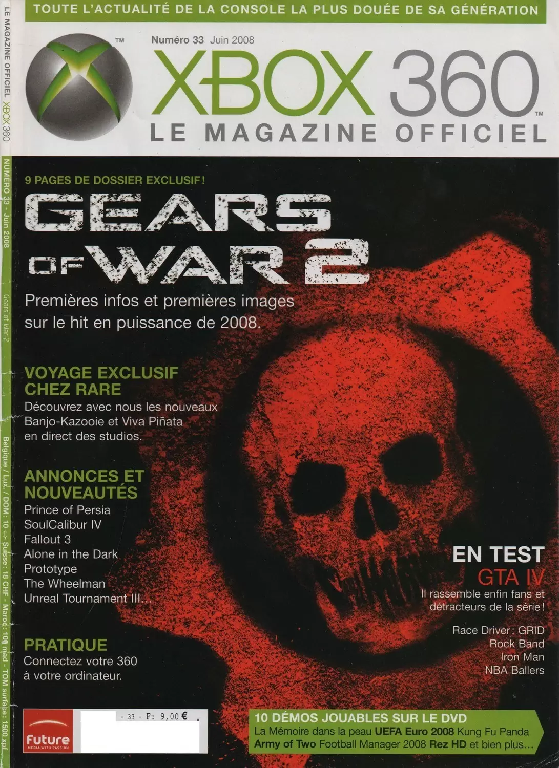 Xbox 360 : Le Magazine Officiel - Xbox 360 : Le Magazine Officiel n°33