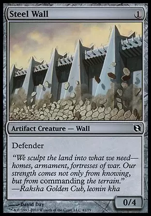 Duel Deck : Elspeth vs. Tezzeret - Mur d\'acier