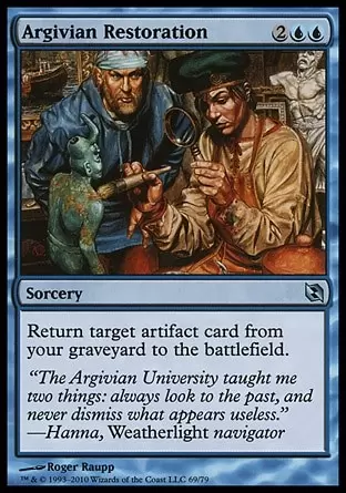 Duel Deck : Elspeth vs. Tezzeret - Restauration arvigiane