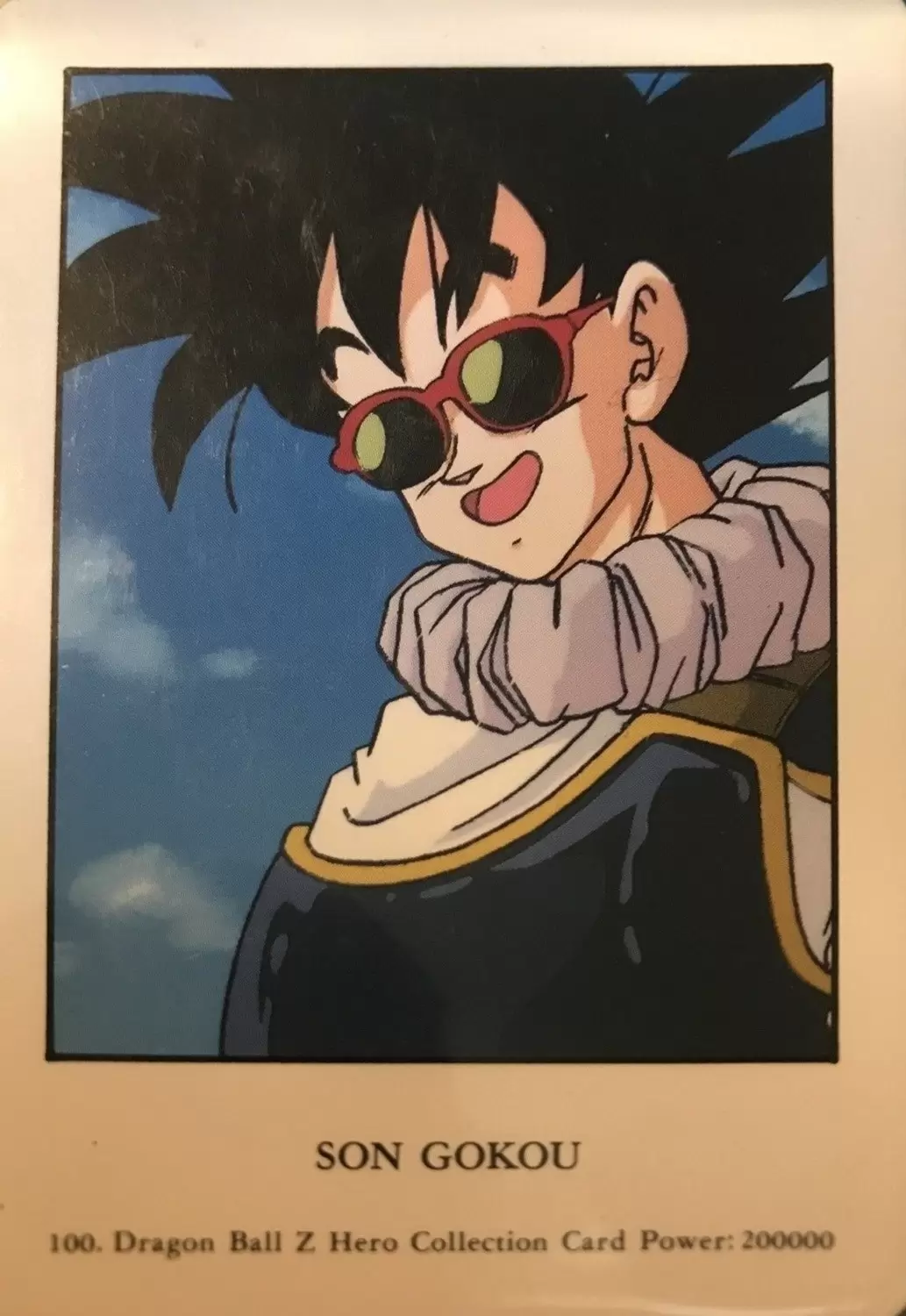 Card number 100 - Dragon Ball Z Hero Collection Series Part 1 Dragon Ball  trading card 100