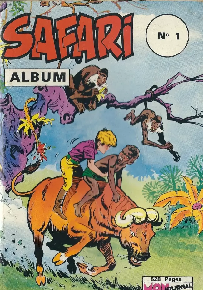 Safari - Mon Journal - ALBUM N°1 (du n°1 au N°4)