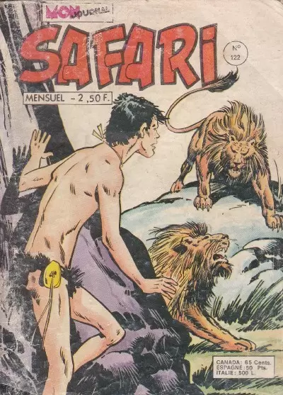 Safari - Mon Journal - Dans les griffes du lion noir