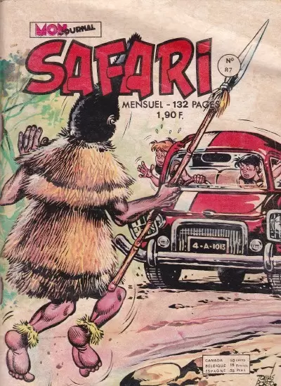 Safari - Mon Journal - Katanga Joe - La grande riflette