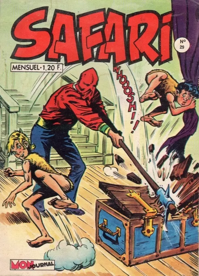 Safari - Mon Journal - Katanga Joe - Le roi Oscar fait des siennes
