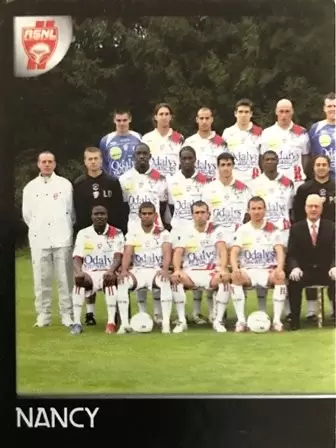 Foot 2008 - Championnat de France de L1 et L2 - Équipe (puzzle 1) - Nancy