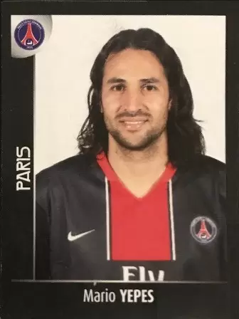 Foot 2008 - Championnat de France de L1 et L2 - Mario Yepes - Paris
