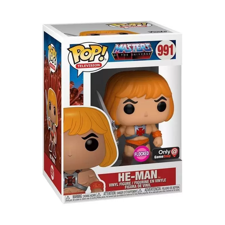 POP! Television - Masters of the Universe - He-Man Flocked