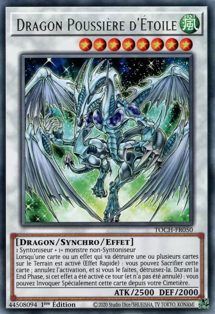 Le Chaos Toon TOCH - Dragon Poussière d\'Étoile