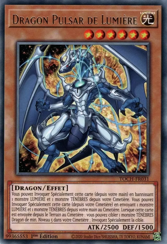 Le Chaos Toon TOCH - Dragon Pulsar de Lumière