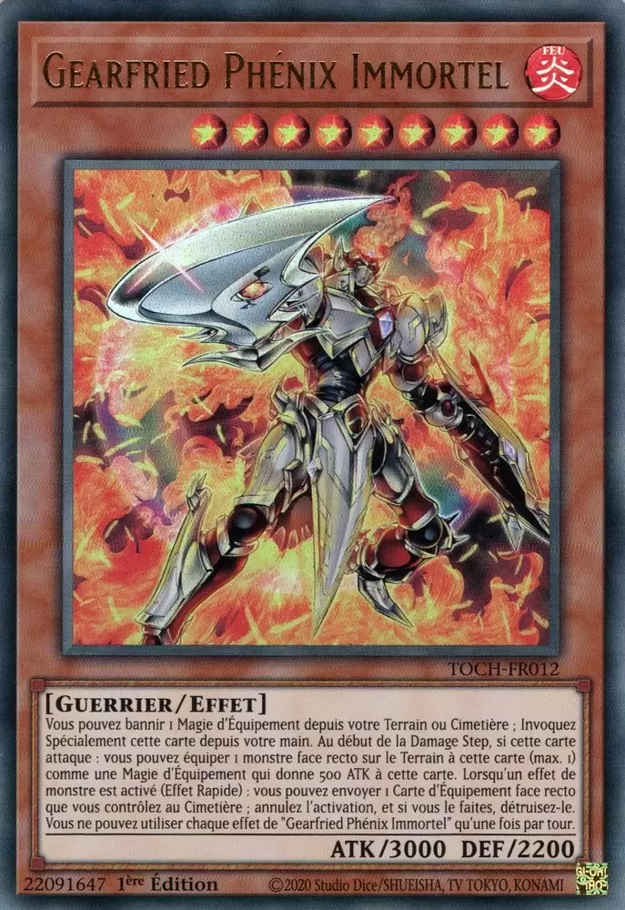 Le Chaos Toon TOCH - Gearfried Phénix Immortel