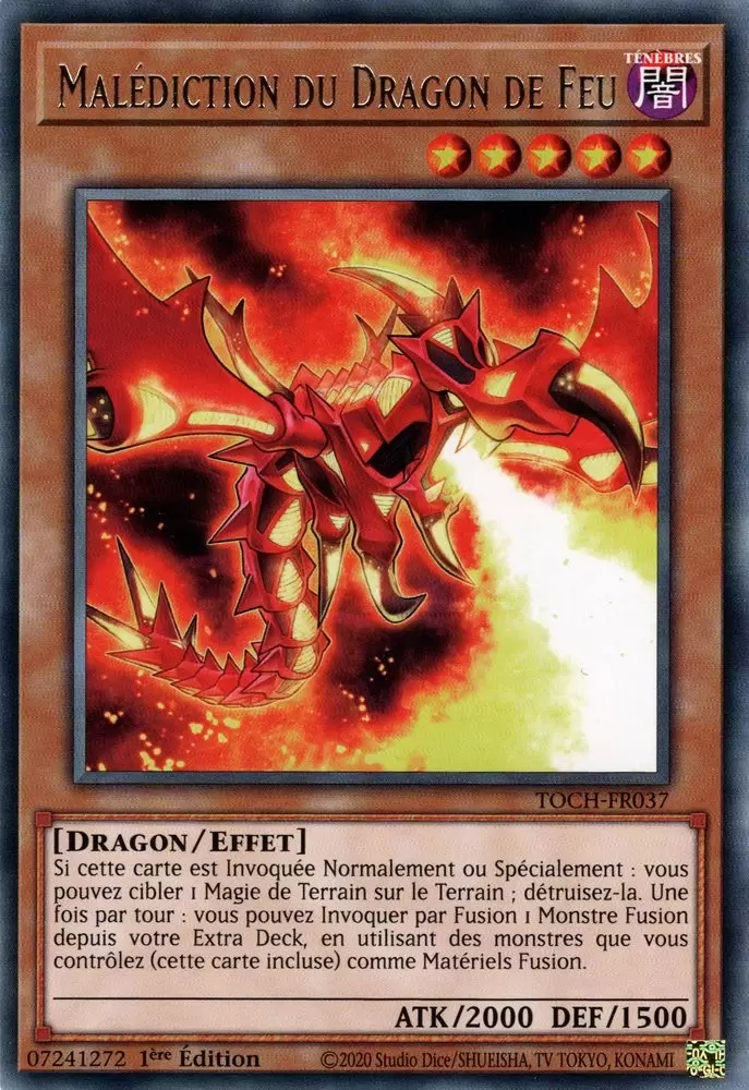 Le Chaos Toon TOCH - Malédiction du Dragon de Feu