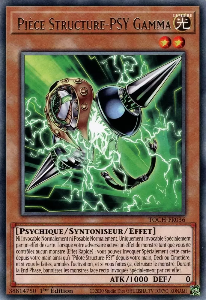 Le Chaos Toon TOCH - Pièce Structure-PSY Gamma