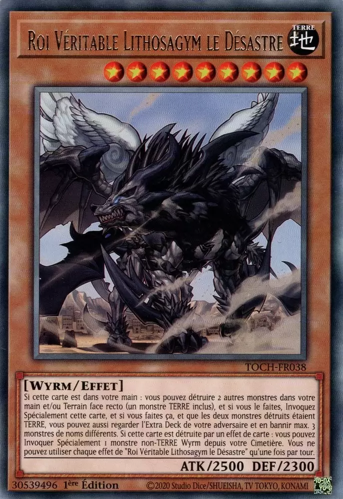 Le Chaos Toon TOCH - Roi Véritable Lithosagym le Désastre