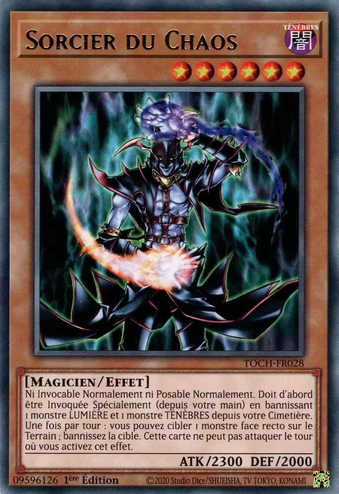 Le Chaos Toon TOCH - Sorcier du Chaos