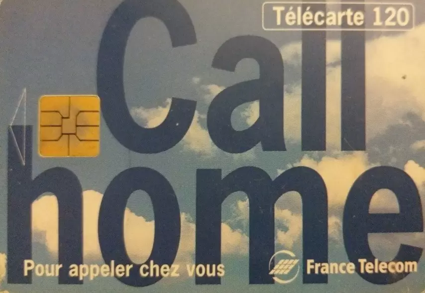 Télécartes - Call home T120