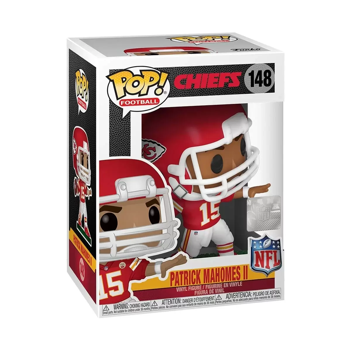 POP! Football (NFL) - NFL: Kansas City Chiefs - Patrick Mahomes II