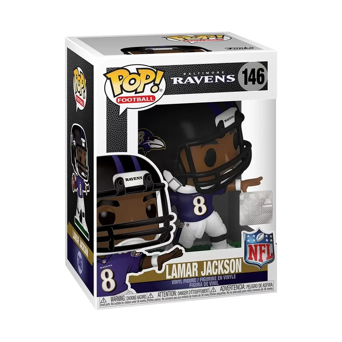POP! Football (NFL) - NFL: Ravens - Lamar Jackson