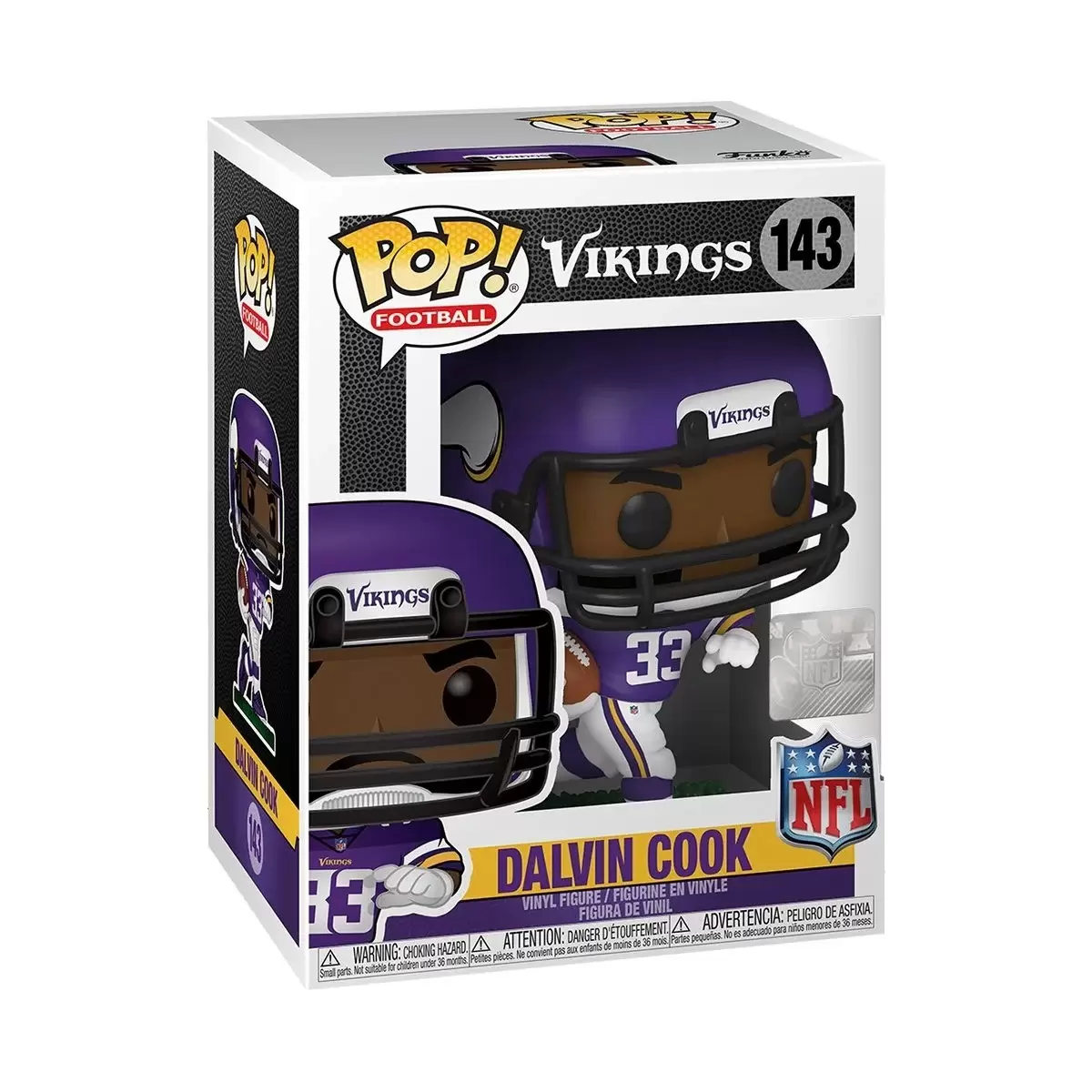 POP! Football (NFL) - NFL: Vikings - Dalvin Cook