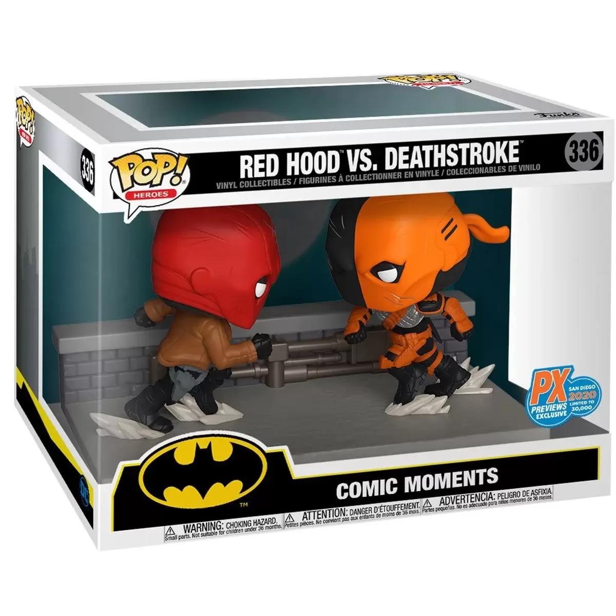 POP! Heroes - Batman - Red Hood VS. Deathstroke