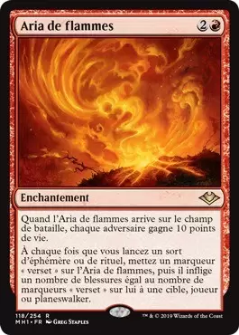 Horizons du Modern - Aria de flammes