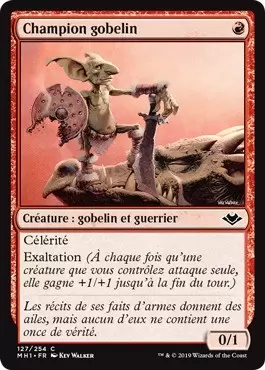Horizons du Modern - Champion gobelin