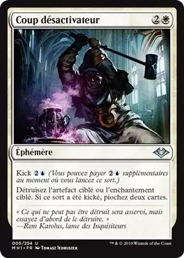 Horizons du Modern - Coup désactivateur