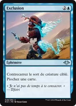 Horizons du Modern - Exclusion