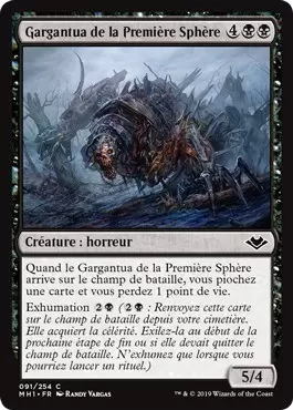 Horizons du Modern - Gargantua de la Première Sphère