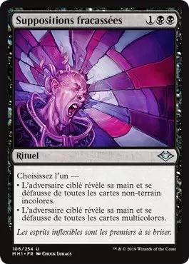 Horizons du Modern - Suppositions fracassées