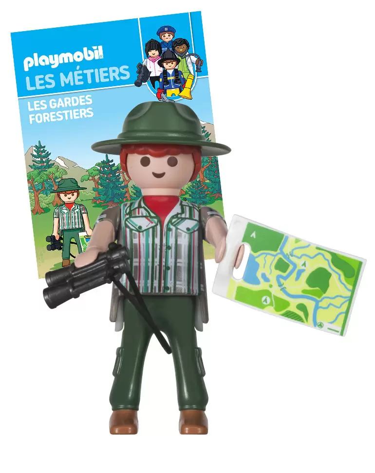 Playmobil Altaya: Les métiers - Les Gardes Forestiers