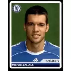 PANINI FOOT ligue des champions 2008/2009 TRADING CARDS/MICHAEL BALLACK CHELSEA