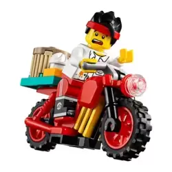 Monkie Kid's Delivery Bike (Polybag)