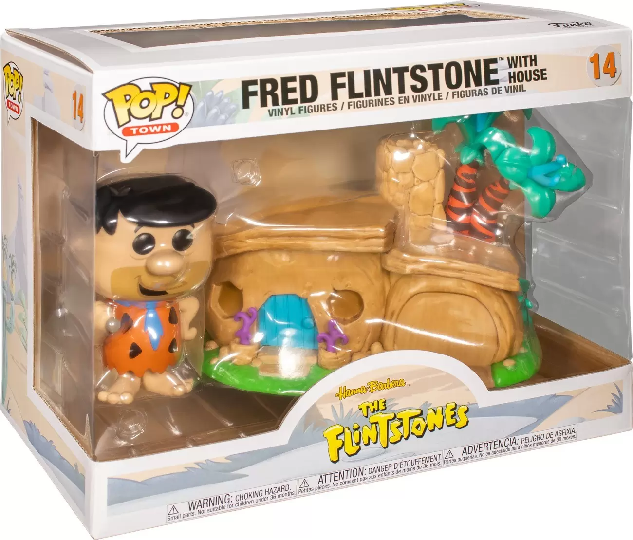 POP! Town - The Flintstones - Fred with Flintstones\' House