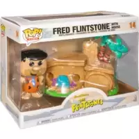 The Flintstones - Fred with Flintstones' House