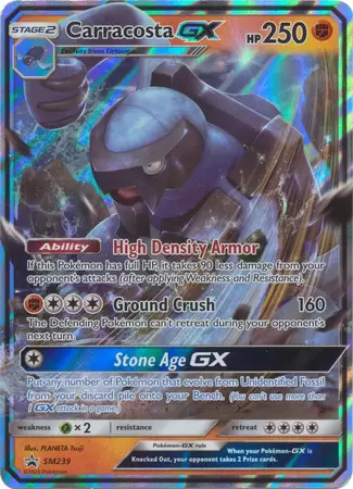 Sun & Moon Promos - Carracosta GX