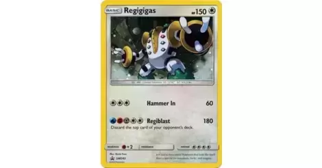 Regigigas - Pokemon POP Series 9 Promos - Pokemon