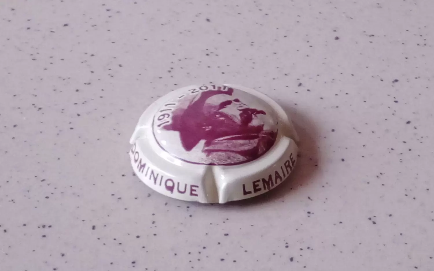 capsule de champagne Lemaire Dominique série 17a Maréchaux 